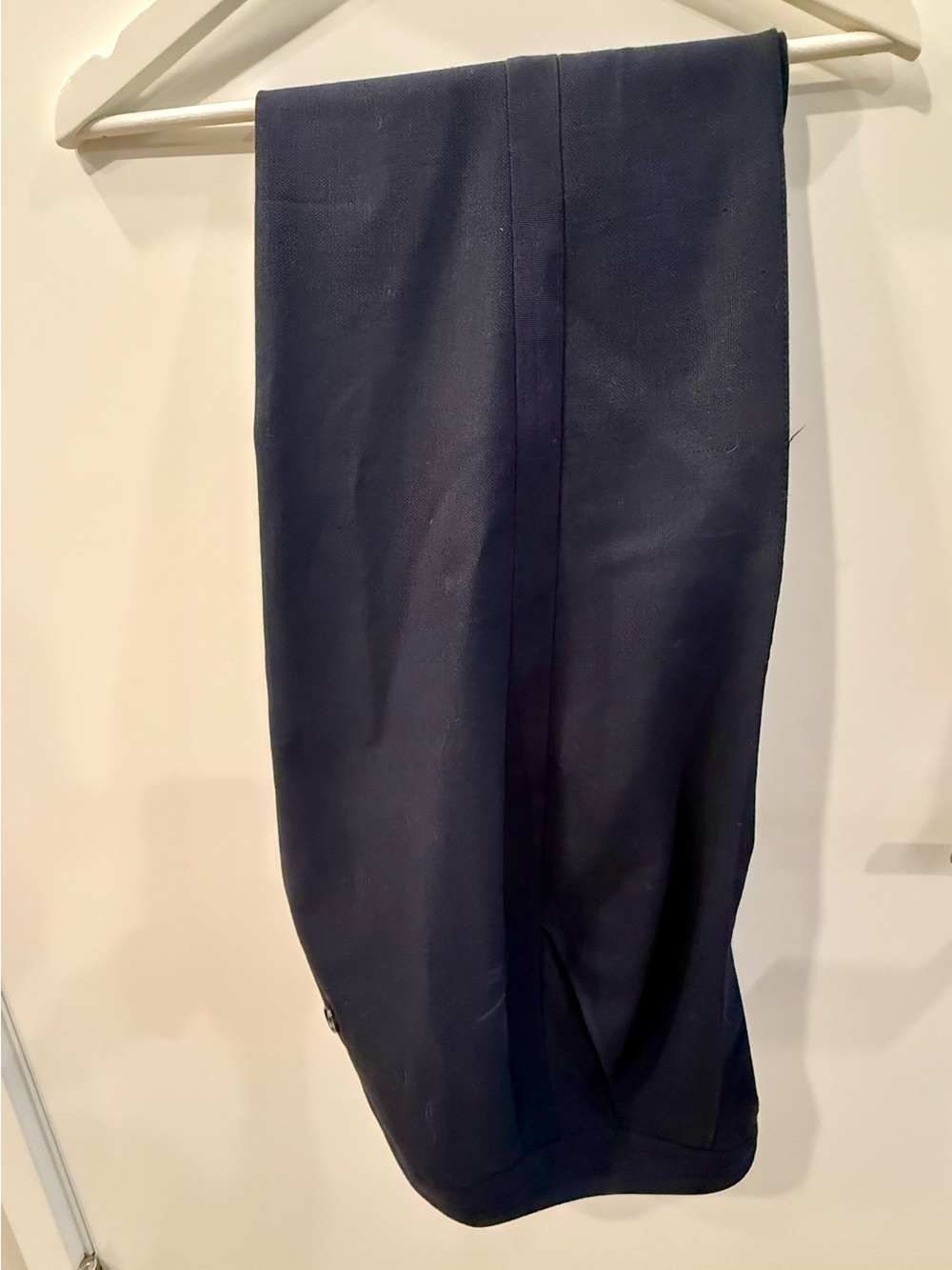 ME+EM Navy Straight-Leg Women's Dress Pants